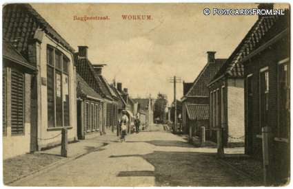 Workum, Bagijnestraat ansichtkaart: Workum, Bagijnestraat