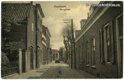 ansichtkaart: Haastrecht, Hoogstraat