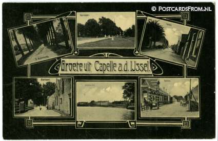 ansichtkaart: Capelle ad IJssel, Groete uit