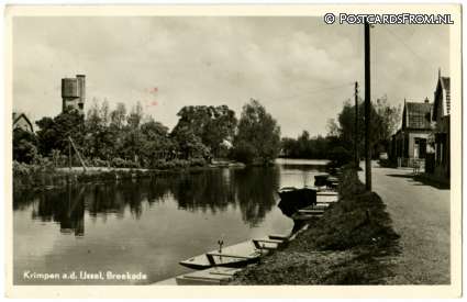 ansichtkaart: Krimpen ad IJssel, Breekade