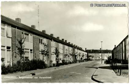 Kerkdriel, Burgemeester van Harenstraat ansichtkaart: Kerkdriel, Burgemeester van Harenstraat