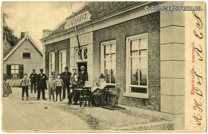 ansichtkaart: Sleeuwijk, Veerhuis