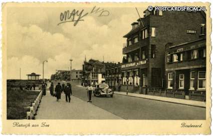 Katwijk aan Zee, Boulevard ansichtkaart: Katwijk aan Zee, Boulevard