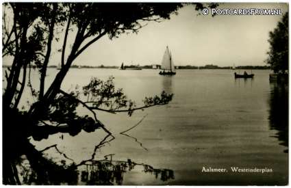 ansichtkaart: Aalsmeer, Westeinderplas