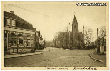 ansichtkaart: Hilversum, Laarderweg