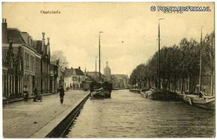 ansichtkaart: Meppel, Oosteinde