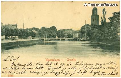 ansichtkaart: Zwolle, Weezenland