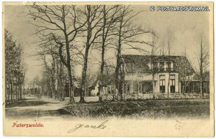 Paterswolde, Groningen ansichtkaart: Paterswolde, Groningen