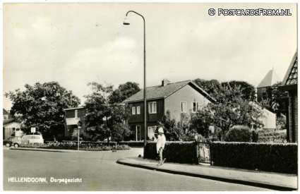 Hellendoorn, Dorpsgezicht ansichtkaart: Hellendoorn, Dorpsgezicht