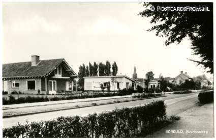 ansichtkaart: Borculo, Ruurloseweg