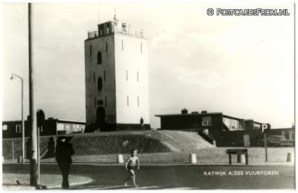ansichtkaart: Katwijk aan Zee, Vuurtoren