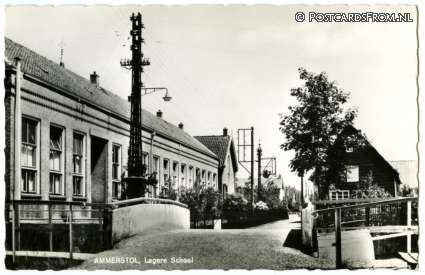 ansichtkaart: Ammerstol, Lagere School