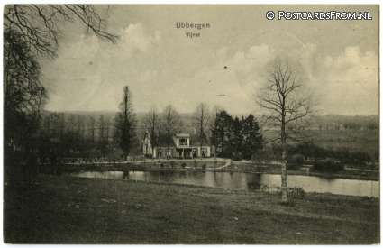 ansichtkaart: Ubbergen, Vijver