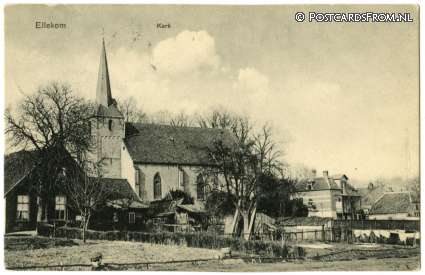 ansichtkaart: Ellecom, Kerk