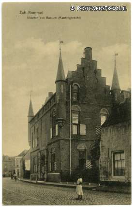 Zaltbommel, Maarten van Rossum. Kantongerecht ansichtkaart: Zaltbommel, Maarten van Rossum. Kantongerecht