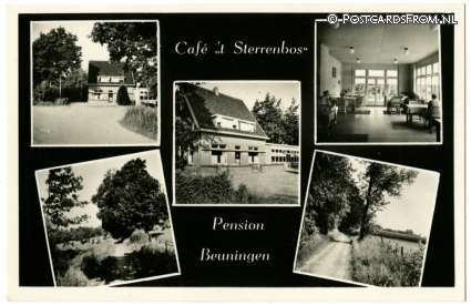 Beuningen GL, Cafe 't Sterrenbos ansichtkaart: Beuningen GL, Cafe 't Sterrenbos
