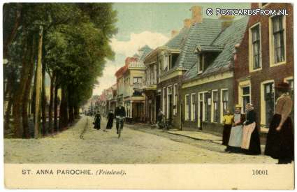 ansichtkaart: Sint Annaparochie, --