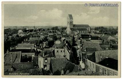 ansichtkaart: Bolsward, Panorama