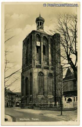 Workum, Toren ansichtkaart: Workum, Toren