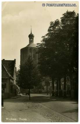 Workum, Toren ansichtkaart: Workum, Toren
