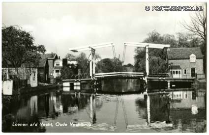 Loenen ad Vecht, Oude Vechtbrug ansichtkaart: Loenen ad Vecht, Oude Vechtbrug