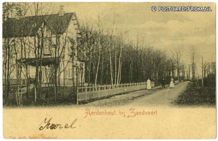 ansichtkaart: Aerdenhout, Bij Zandvoort