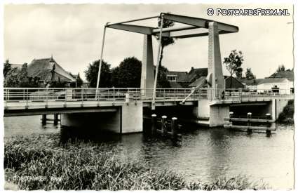 ansichtkaart: Oostermeer, Brug