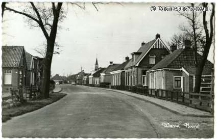 Warns, Noord ansichtkaart: Warns, Noord