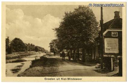 ansichtkaart: Kiel-Windeweer, Groeten uit