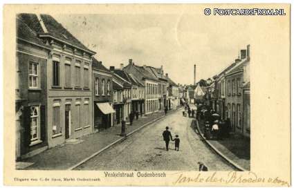 Oudenbosch, Venkelstraat ansichtkaart: Oudenbosch, Venkelstraat