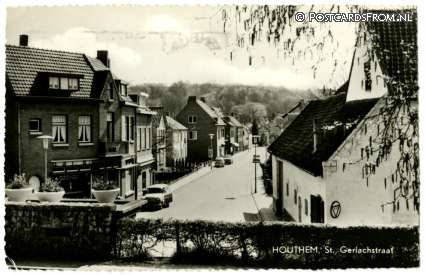 ansichtkaart: Houthem, St. Gerlachstraat