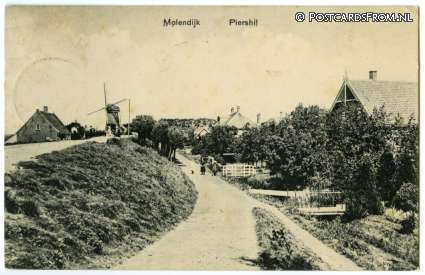 Piershil, Molendijk ansichtkaart: Piershil, Molendijk