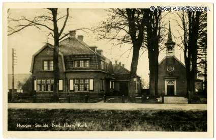 ansichtkaart: Hoogersmilde, Ned. Herv. Kerk