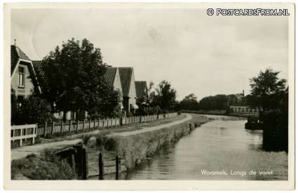 Wommels, Langs de vaart ansichtkaart: Wommels, Langs de vaart