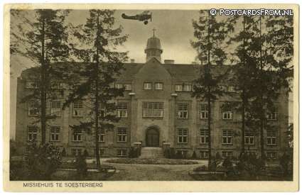 ansichtkaart: Soesterberg, Missiehuis