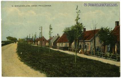 Anna Paulowna, Van Ewijcksluis. ansichtkaart: Anna Paulowna, Van Ewijcksluis.