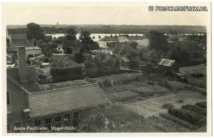 ansichtkaart: Anna Paulowna, Vogelvlucht