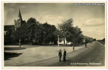ansichtkaart: Anna Paulowna, Molenvaart