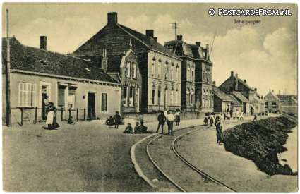 Breskens, Schelpenpad ansichtkaart: Breskens, Schelpenpad