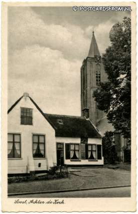 ansichtkaart: Soest, Achter de Kerk