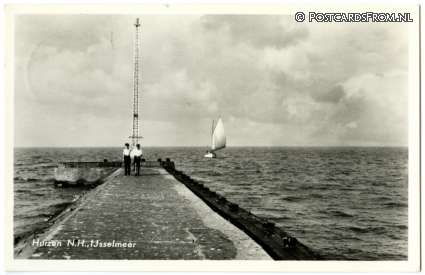 Huizen, IJsselmeer ansichtkaart: Huizen, IJsselmeer