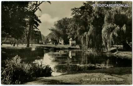 Laren NH, De Koeswaarde ansichtkaart: Laren NH, De Koeswaarde