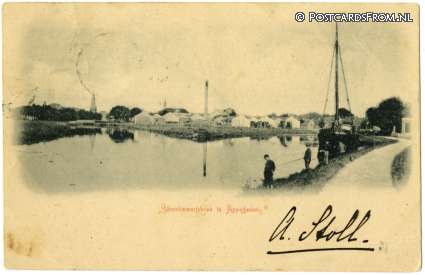 ansichtkaart: Appingedam, Stoomtimmerfabriek