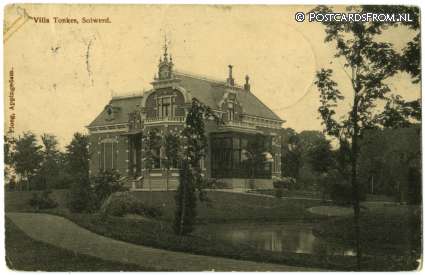 Solwerd, Villa Tonkes ansichtkaart: Solwerd, Villa Tonkes