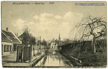 ansichtkaart: Willemstad, Kerkring