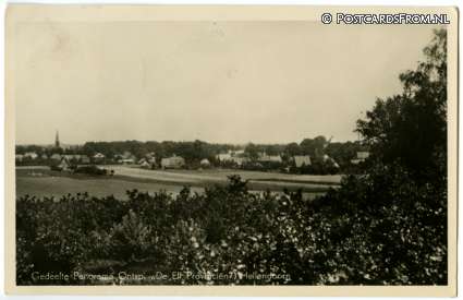 Hellendoorn, Gedeelte Panorama Ontsp. 'De Elf Provincien' ansichtkaart: Hellendoorn, Gedeelte Panorama Ontsp. 'De Elf Provincien'