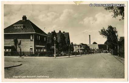 Vlaardingerambacht, Kethelweg ansichtkaart: Vlaardingerambacht, Kethelweg
