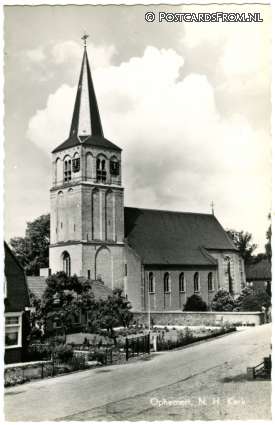 ansichtkaart: Ophemert, N.H. Kerk