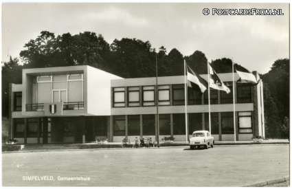 ansichtkaart: Simpelveld, Gemeentehuis