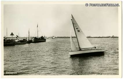 Loosdrecht, ? Zeilsport ansichtkaart: Loosdrecht, ? Zeilsport